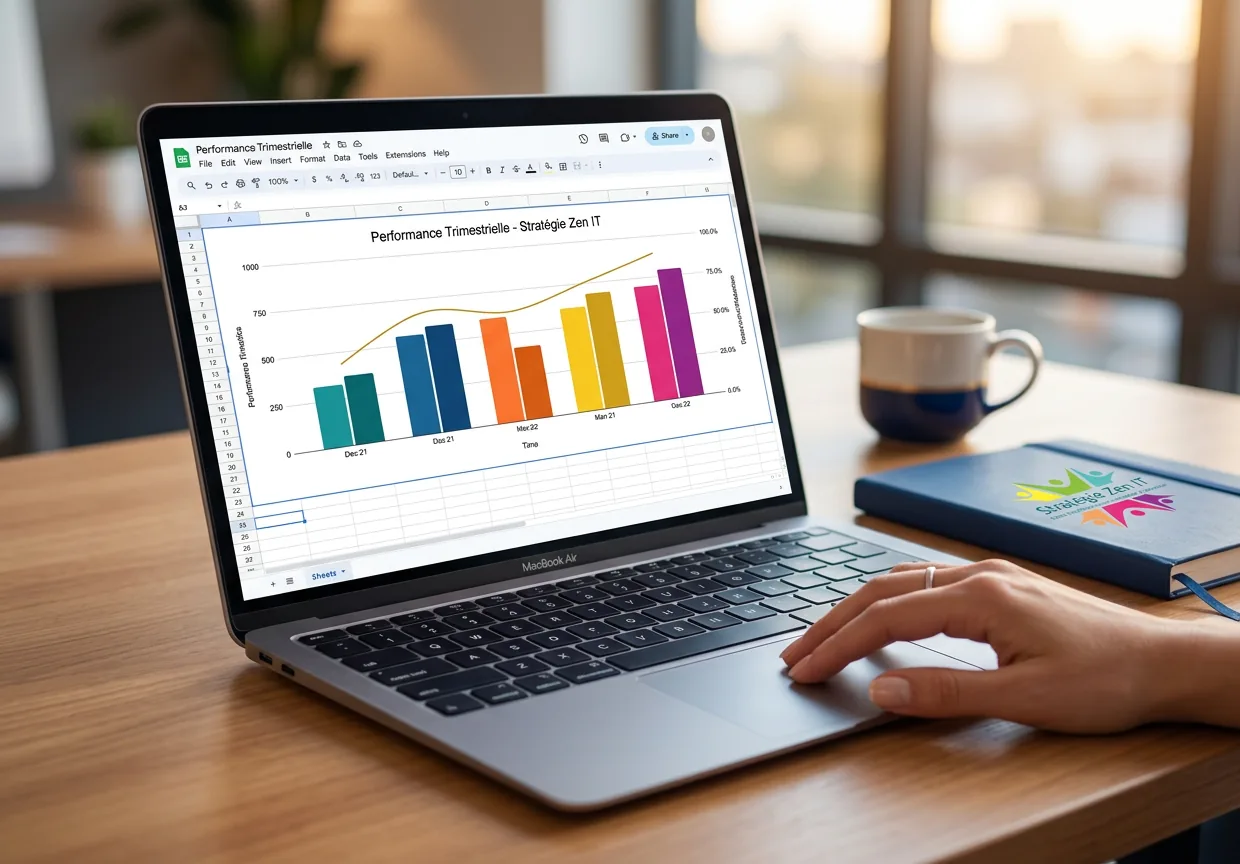 Des visualisations plus claires grâce aux graphiques combinés améliorés dans Google Sheets