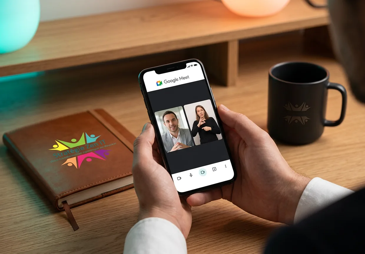 L'association de tuiles vidéo arrive sur Google Meet mobile pour une meilleure accessibilité